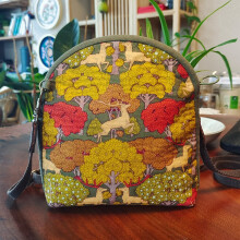 (Shell bag, 14) Hand embroidery diy material bag fabric embroidery fashion creative storage cosmetic bag