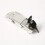 Motorcycle Trunk Lock Hinge with Detachable Stainless Steel Buckle 2