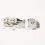 Motorcycle Trunk Lock Hinge with Detachable Stainless Steel Buckle 6