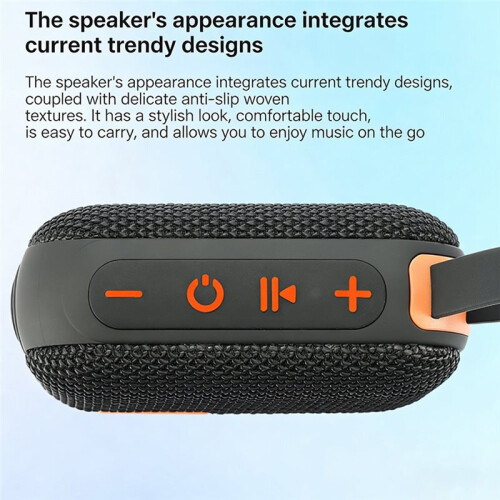 Multi Functional Portable  Speaker Outdoor Compact Stereo Subwoofer Support TF Card USB Drive Insertion 2