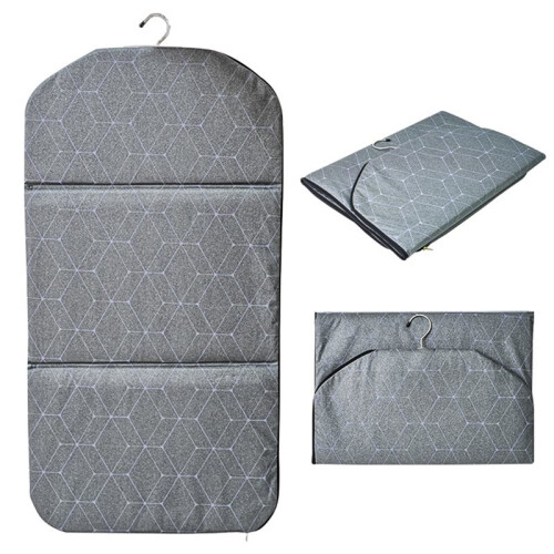Foldable Ironing Mat for Flat Surfaces with 360 Rotatable Hook, Ideal for Home and Travel Use 2