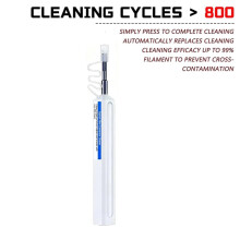 1.25mm Fiber Optic Cleaning Pen LU/MU One-Click Cleaning Fiber Cleaner Optical Fiber Connector Cleaner