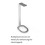 Supporto per Cuffie da Scrivania, In Lega di Alluminio, Supporto Universale per Cuffie da Gioco A 7