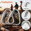 8 Pack Triangle Carabiner Clips for Slackline , Heavy Duty Triangular Quick  Quick Link Chain Connector 4