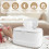 USB Baby Wipe Warmer LED Light Keep Warm Box Adjustable Temperature Heating Diaper Dispenser Portable Large Capacity 2