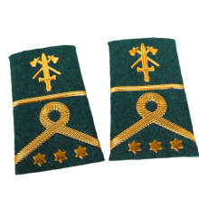 Security Guard Epaulettes Sewing On Patches Epaulettes-F
