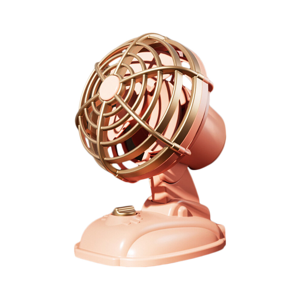 Portable Desktop Fan 500Mah Usb Rechargeable Desk Outdoor-Pink 7754003321183