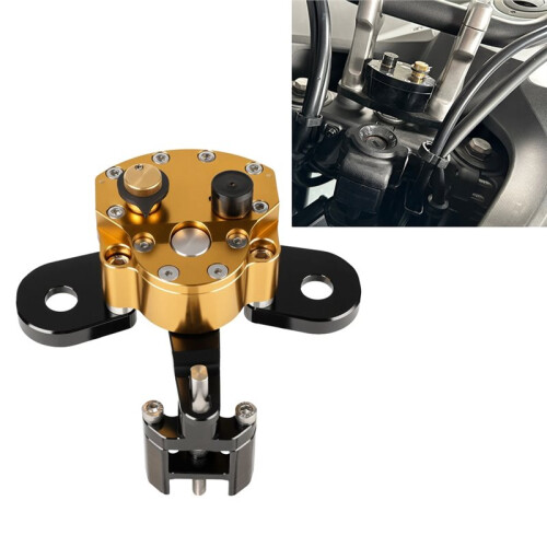 Motorcycle Steering Damper Stabilizer Steering Damper Buffer Mount for  XL750 Transalp 750 2023-2025 1