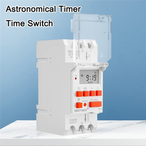 Wide Voltage AC 85-265V Astronomical   Digital Astronomical Timer  30A 1