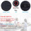 2Pcs Cooktop Knobs Replacement Parts For WFG320 WFG505 WFG510 4