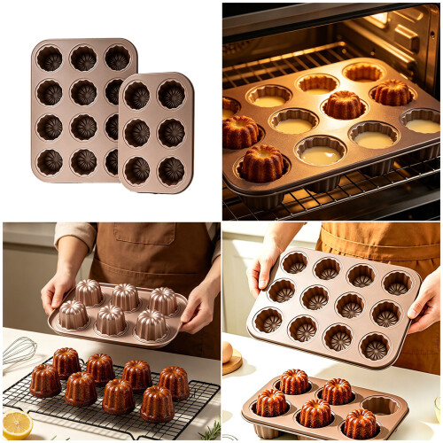 Professioneller Cannele Maker aus Kohlenstoffstahl, einfache-L 2