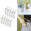 Pack Of 10 Miniature Plastic Toothpick Holder Case Portable For 2