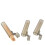 Pack Of 10 Miniature Plastic Toothpick Holder Case Portable For 6
