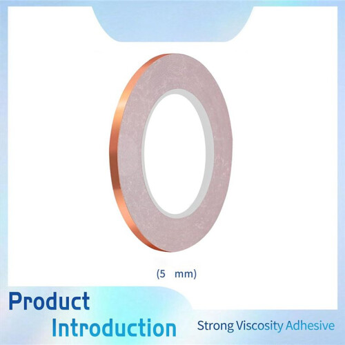 5mm Backed Copper Foil Tape for Stained Glass (10Roll) 1