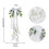 Delicate Artificial White Calla Lilies Bouquets Feature-White 4