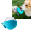 Distributeur d'eau de bouteille d'eau pour animaux de-Bleu 3