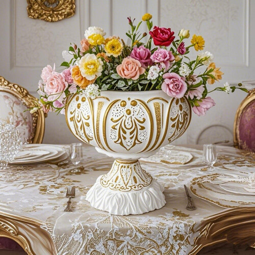 Pot de fleurs décoratif, support de Vase pour jardin, plante-18 2