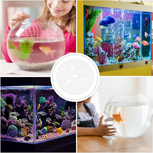 Acrylic Fish Tanks Guard Panel Round Shaped Cover To Prevent 1