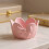 Boîte de rangement décorative avec nœud papillon Floral, 4