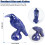 Animal Sculptures Ravens Figurines Ravens Statue Ornament-C 4