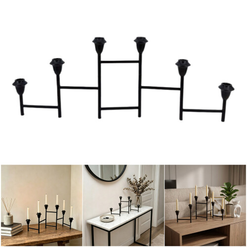 Foldable Candlestick Holders Cast Iron Taper Candle Holders 1