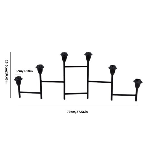 Foldable Candlestick Holders Cast Iron Taper Candle Holders 2