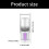 3 In 1 Camping Fan With Fly Trap LED Light USB-ice gray 4