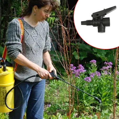 Adjustable Pressure Sprays Nozzle Leakproof Shoulder-Black 2