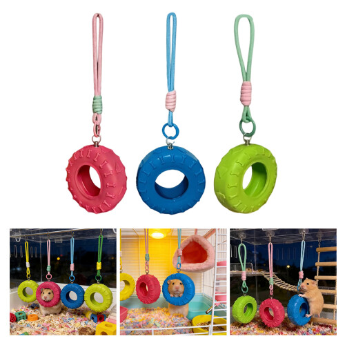 Interactively Small Animal Exercise Toy Durability-Green 1