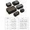 Practical 6 Bag Group For Efficient Packing And-Coffee color 4