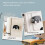 Practical Plastic And Metal Timer With Strong Magnets For 6