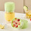 Small Area Saving Ice Cubes Tray 7 Sections Press To-Green 3