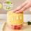 Small Area Saving Ice Cubes Tray 7 Sections Press To-Green 6