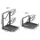 Compact Dish Drying Stand Modern Pot Lid-Dark Gray 2-tier 4