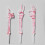 Lighted Up Plastic Skeleton Hand Ground Stakes For Garden Yard 6