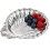 Stainless Steel Salad Bowl Shell Shape Serving Tray Decorative 4