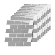 Selbstklebende 3D-Wandfliesen, 30 x 30 cm, einfache Montage