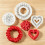Creative Silicone Mould Raspberry Heart Shape For Handmade-C 3