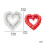 Creative Silicone Mould Raspberry Heart Shape For Handmade-C 5