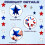 Five Colorful Star Patterned Paper Streamers Garlands For 4