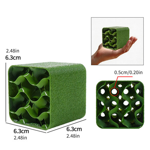 4pack Artificial Rock Cave Light weight Plastic Fish Tanks 2