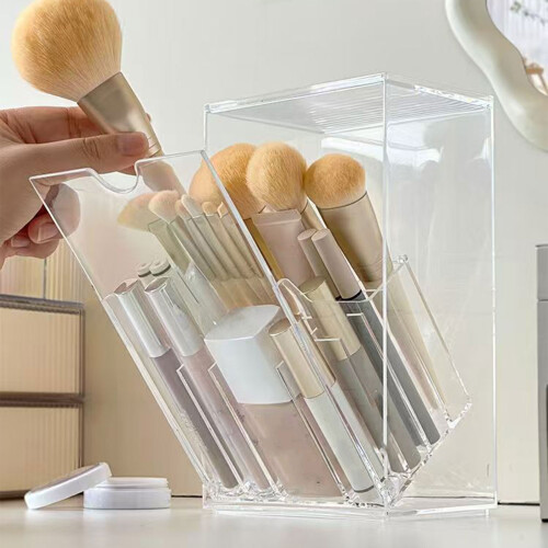L'étui de rangement pour cosmétiques en acrylique de qualité 1