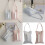 Practical Striped Cotton Hanging Tissue Pouch Ideal For-Blue 3