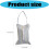 Practical Striped Cotton Hanging Tissue Pouch Ideal For-Blue 4