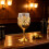 Handgefertigter Whiskybecher aus Glas mit Eisenrahmen, 7