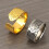 Protective Metal Sewing Thimble For Fine Work And-vintage gold 7