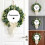 Eucalyptuses Garland Plastic And Silk Artificial Wreath For Home 5