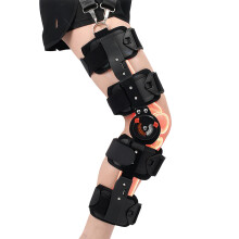 Post-Op Hinged Knee Brace Adjustable with Side Leg Stabilisers