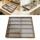 Plateau de vitrine de lunettes multi-fentes polyvalent, 2