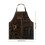 Traditional Brown PU Apron For Cooking Cleaning And Kitchen 3